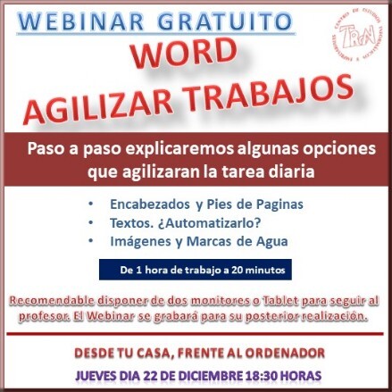 Webinar Word Curso Contabilidad fiscalidad y programa contable