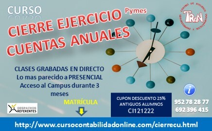 Curso Cierre Ejercicio y Cuentas Anuales